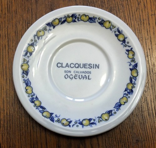 Coupelle cendrier porcelaine - cendrier,