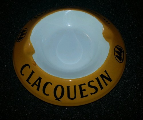 Ancien cendrier clacquesin - cendrier,