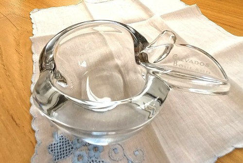 Cendrier verre calvados - en, "calvados